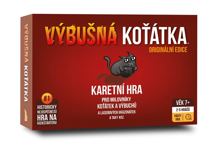 Dosková hra Výbušná koťátka