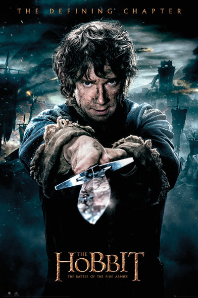 Plakát Hobit 3: Bitva pěti armád - Bilbo