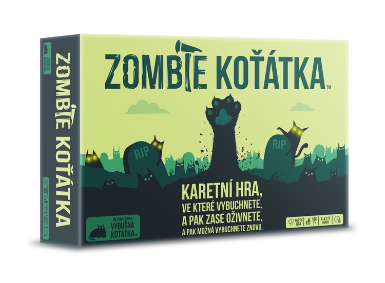 Dosková hra Zombie koťátka