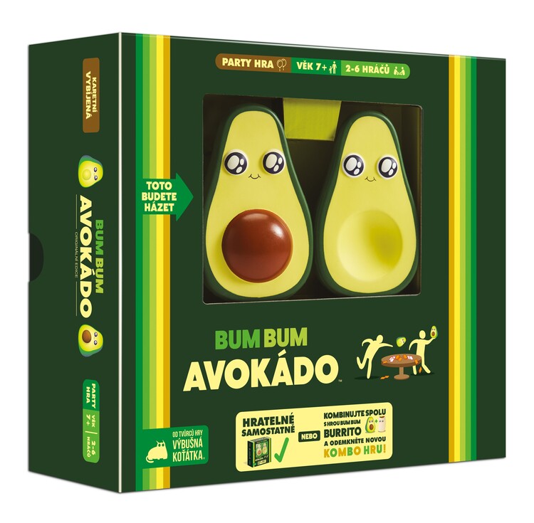 Dosková hra Bum Bum Avokádo