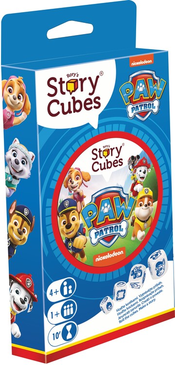 Desková hra Příběhy z kostek - Paw Patrol , CS, SK, RO, EN