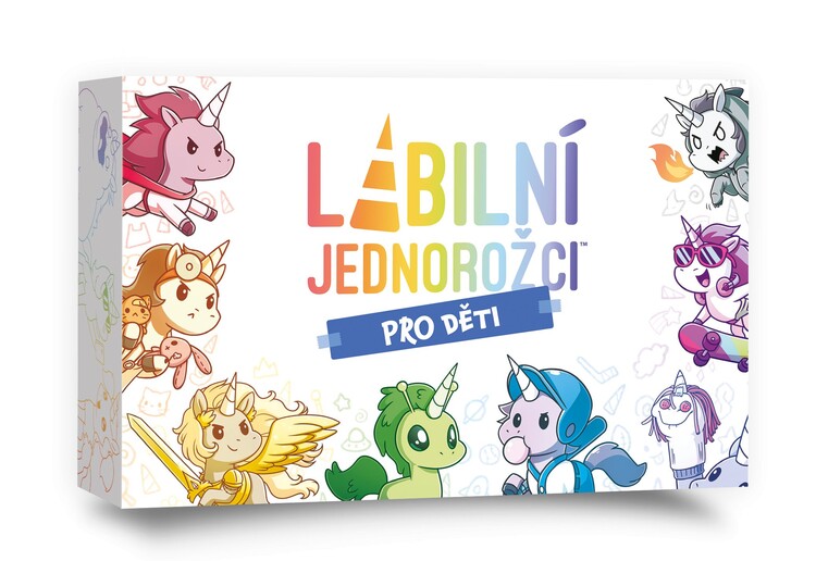 Dosková hra Labilní jednorožci: Pro děti