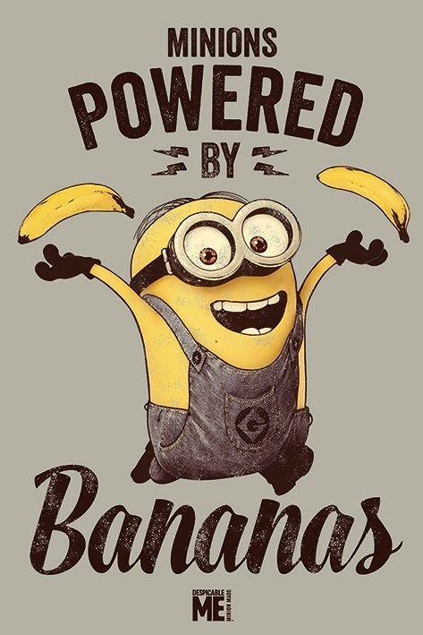 Poster Cattivissimo me - Powered by Bananas