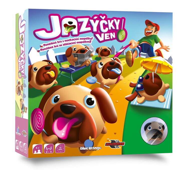 Desková hra Jazýčky ven!