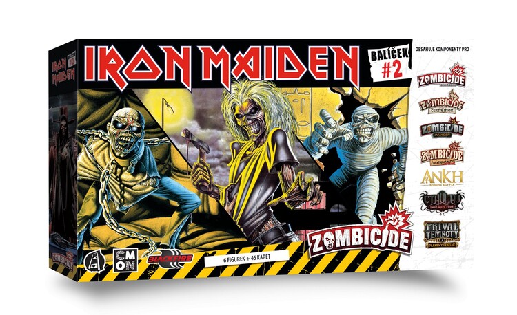 Dosková hra Iron Maiden balíček #2
