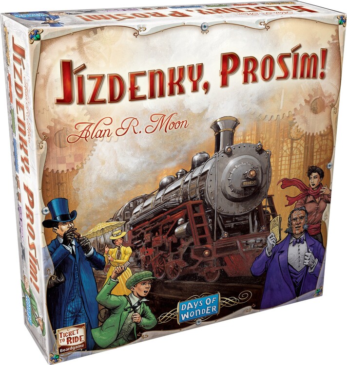 Dosková hra Jízdenky, prosím! USA