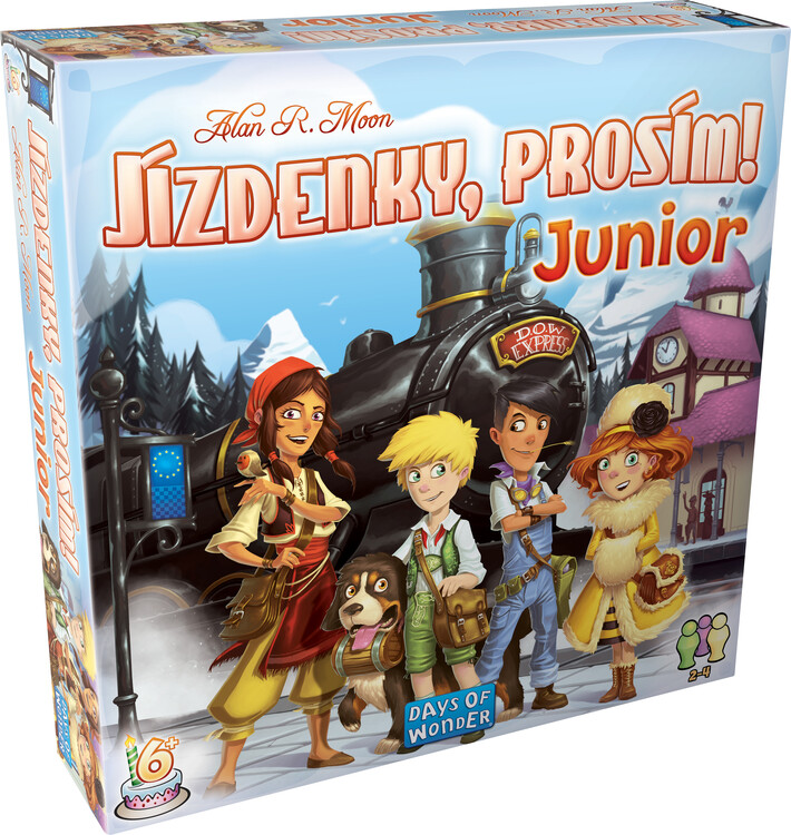 Desková hra Jízdenky, prosím! Junior
