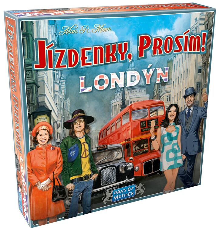Dosková hra Jízdenky, prosím! Londýn