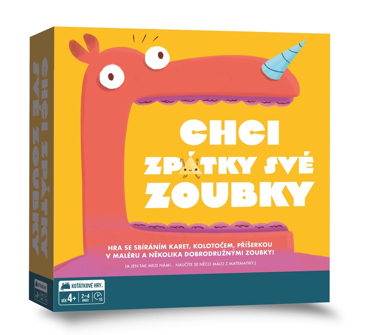 Desková hra Chci zpátky své zoubky