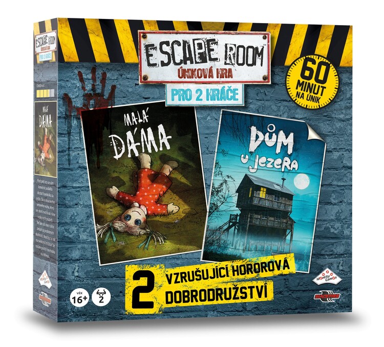 Desková hra ESCAPE ROOM pro 2 hráče - 2. díl      