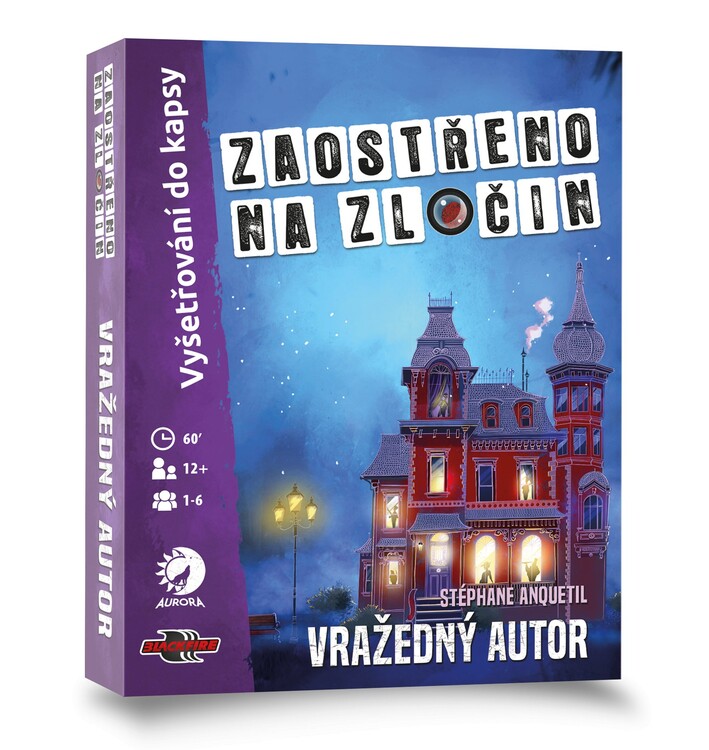 Desková hra Zaostřeno na zločin - Vražedný autor, CS