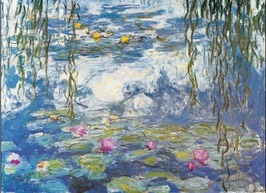 Kunstdruck Water Lilies, 1916-1919