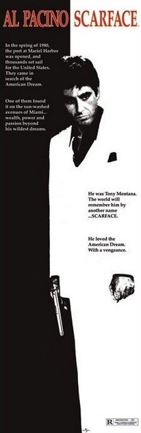 Framed Poster Scarface - One sheet
