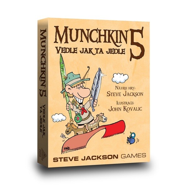Dosková hra Munchkin - rozšíření 5.