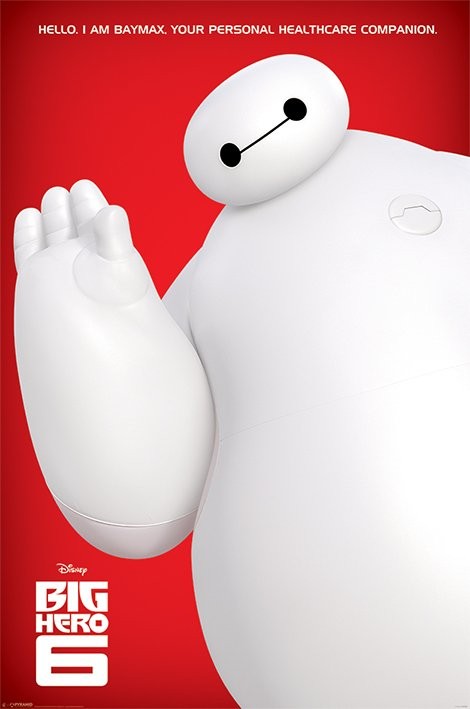 Poster Big Hero 6 - I Am Baymax