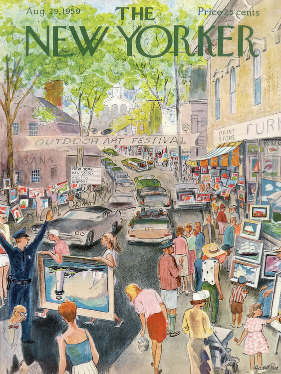 Ilustrace The NY Magazine Cover 04, 30 × 40 cm