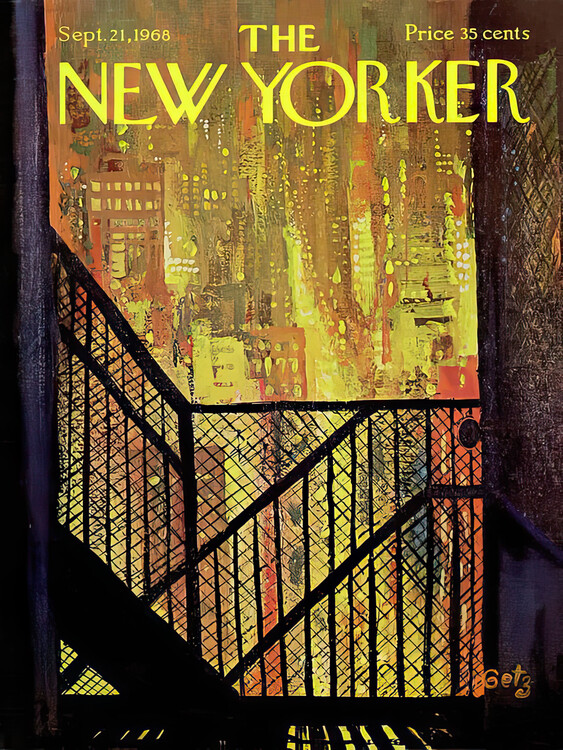 Ilustrace The NY Magazine Cover 12, 30 × 40 cm