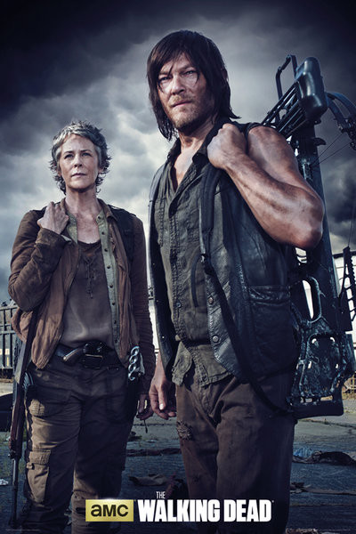 Poster, Quadro The Walking Dead - Carol and Daryl | Poster sul muro | 3+1  GRATIS | Europosters, image size:400x600