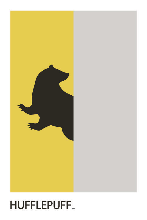 Poster Harry Potter - Hufflepuff