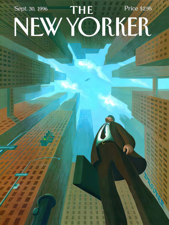 Ilustrace The NY Magazine Cover 126, 30 × 40 cm