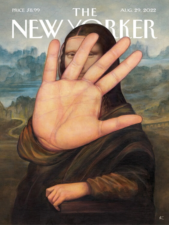 Ilustrace The NY Magazine Cover 140, 30 × 40 cm