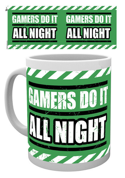 Koffie mok Gaming - All Night
