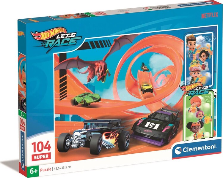 Puslespill Super - Hot Wheels