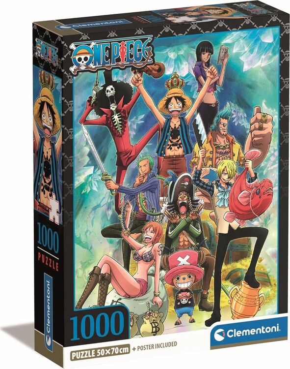 Puzzle Compact Box - One Piece, 1000 ks