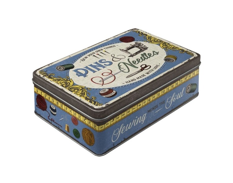 Tin box Pins & Needles