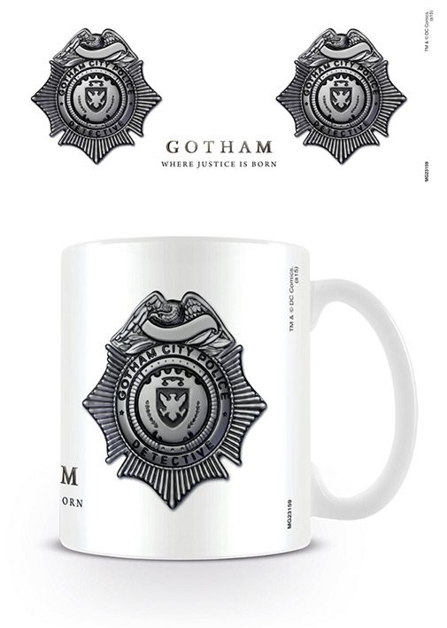 Koffie mok Gotham - GCPD Badge