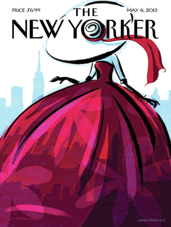 Ilustrace The NY Magazine Cover 172, 30 × 40 cm