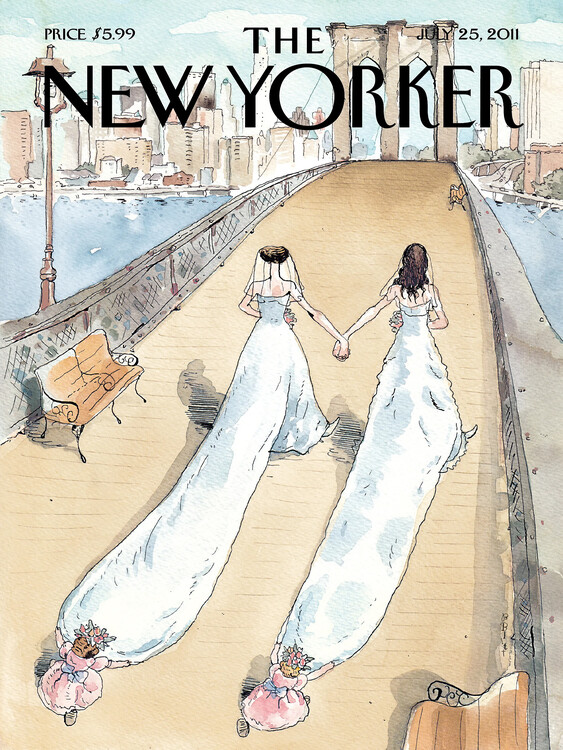 Ilustrace The NY Magazine Cover 270, 30 × 40 cm