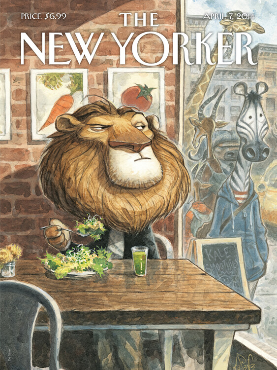 Ilustrace The NY Magazine Cover 311, 30 × 40 cm