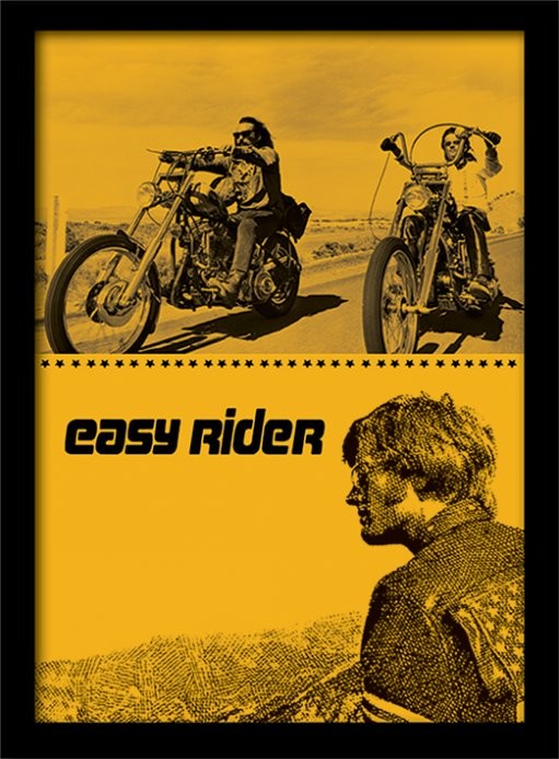Ingelijste poster Easy Rider - Split