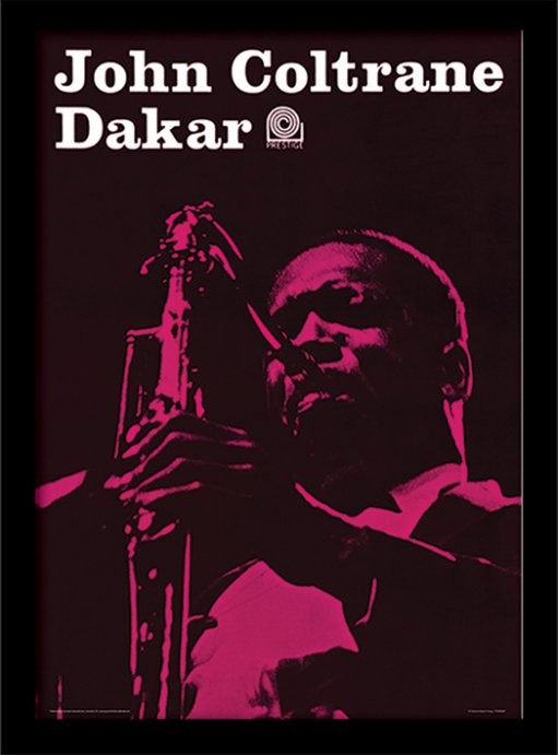 Keretezett poszter John Coltrane - Dakar