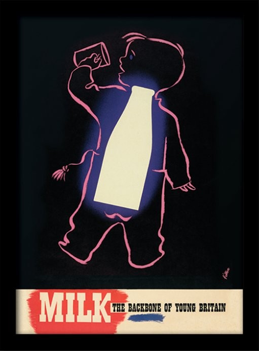 Gerahmte Poster IWM - Milk