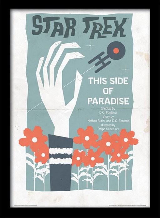 Poster incorniciato Star Trek - This Side Of Paradise
