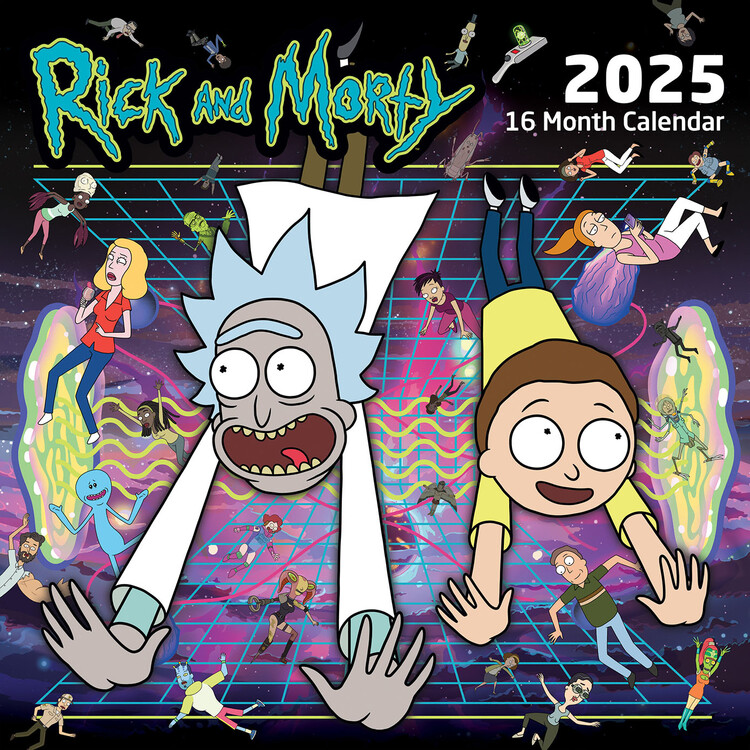 Calendario 2027 Rick and Morty