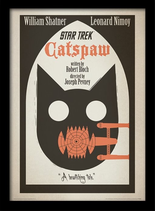 Zarámovaný plagát Star Trek - Catspaw