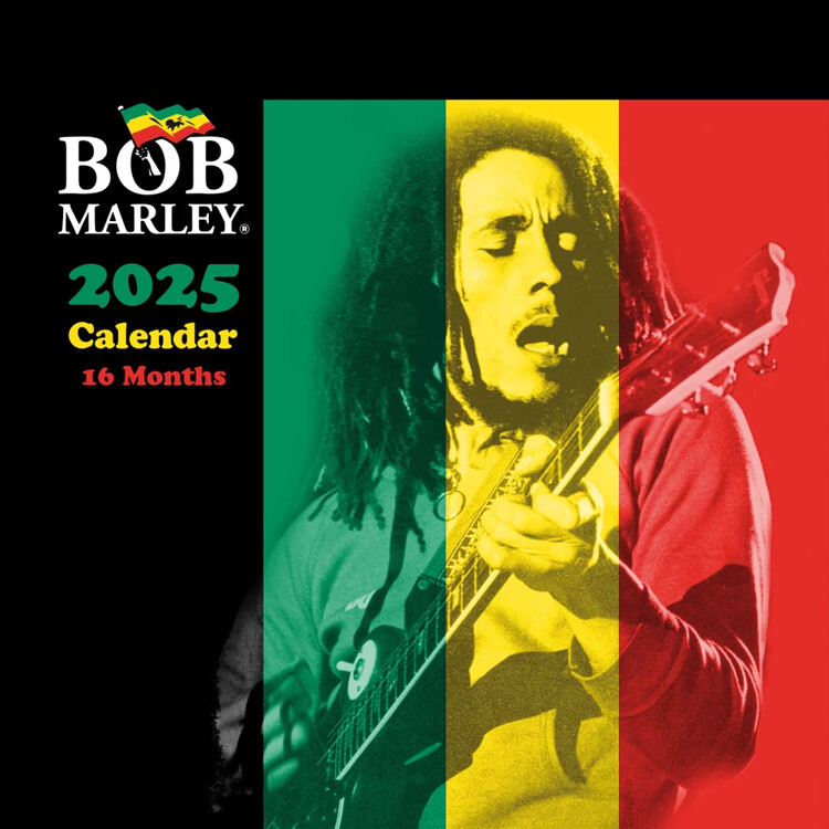 Naptár 2027 Bob Marley