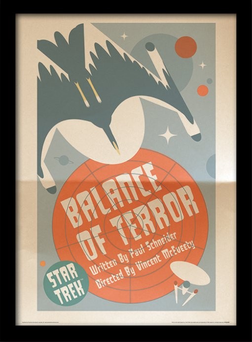 Poster incorniciato Star Trek - Balance Of Terror