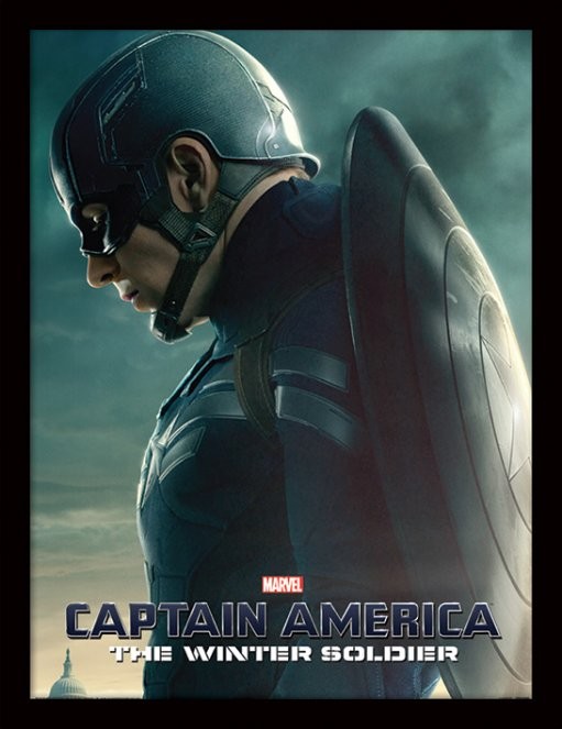 Gerahmte Poster Captain America: The Return Of The First Avenger - Profile
