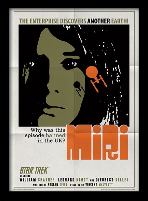 Oprawiony plakat Star Trek - Miri