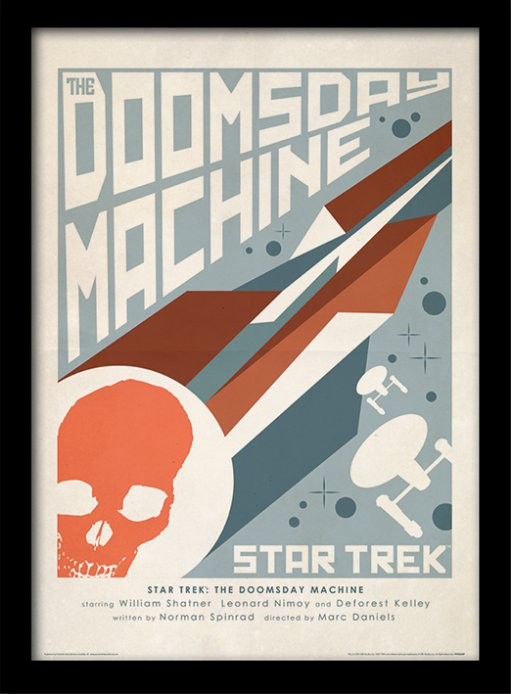 Ingelijste poster Star Trek - The Doomsday Machine