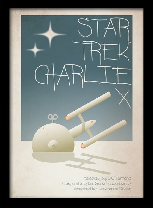 Gerahmte Poster Raumschiff Enterprise - Charlie X