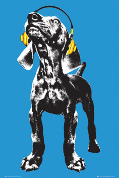 Poster Keith Kimberlin - Weimaraner Pop Art
