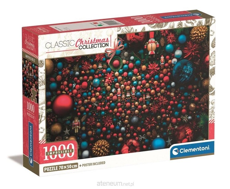 Puzzle Compact Box - Impossible Christmas Vibes, 1000 ks