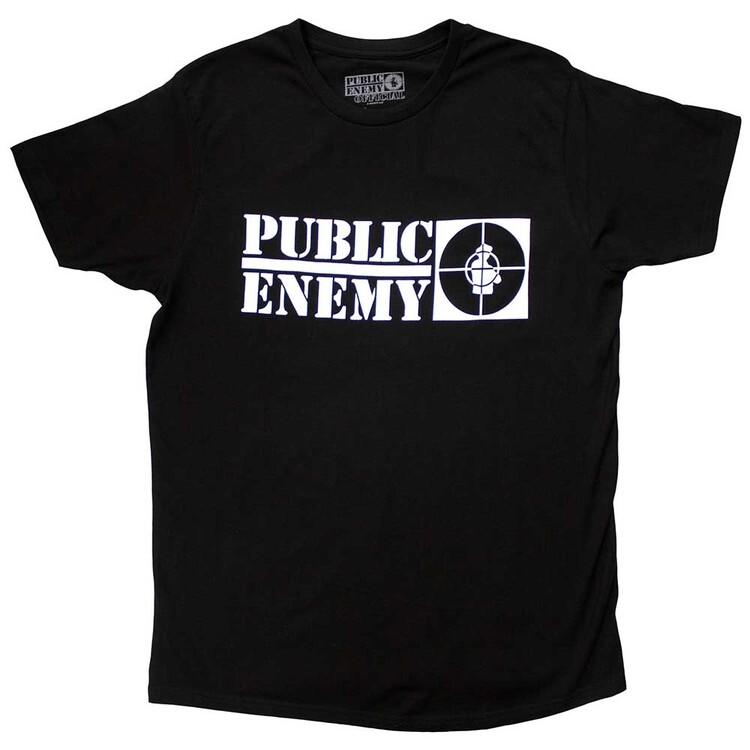 T-Shirt Public Enemy - Crosshairs Logo