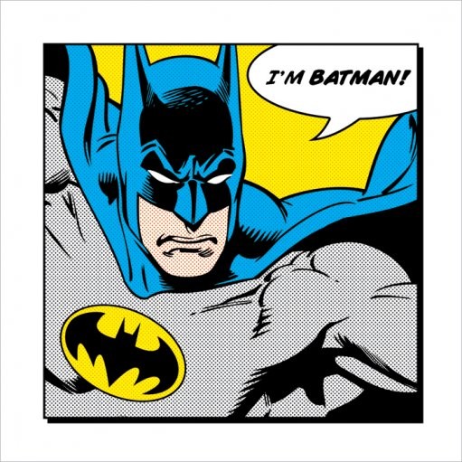 Art Print Batman - I'm Batman