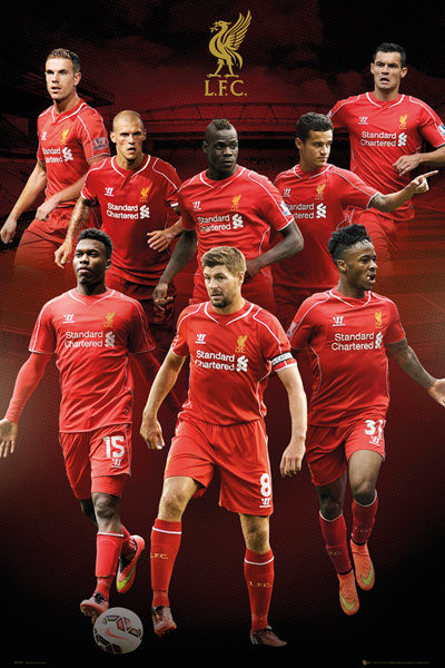 Poster Liverpool - Collage 14/15